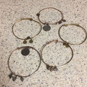 Alex and Ani Bracelets.